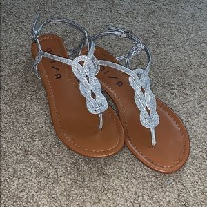 Silver Sandals